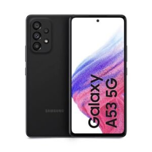 Samsung Galaxy A53 5G phone in black