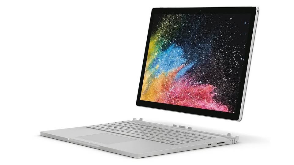 Representative photo of a Microsoft Surface Book 2