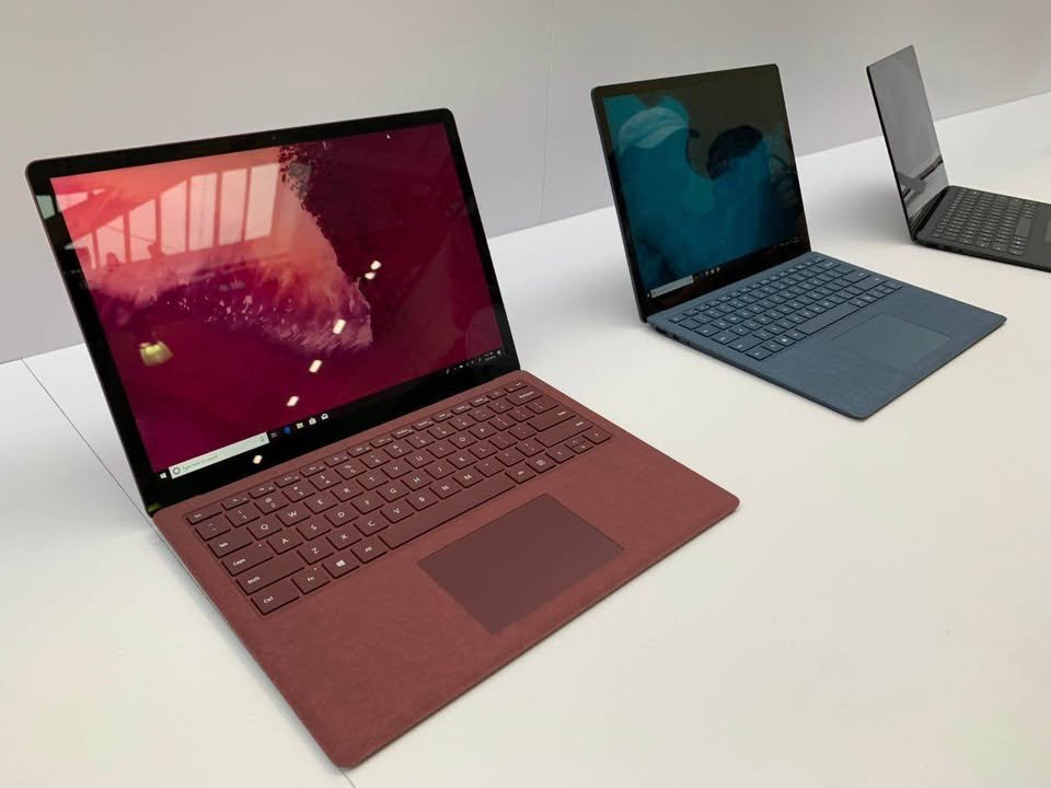 Representative photo of Microsoft Surface Laptop 2 models