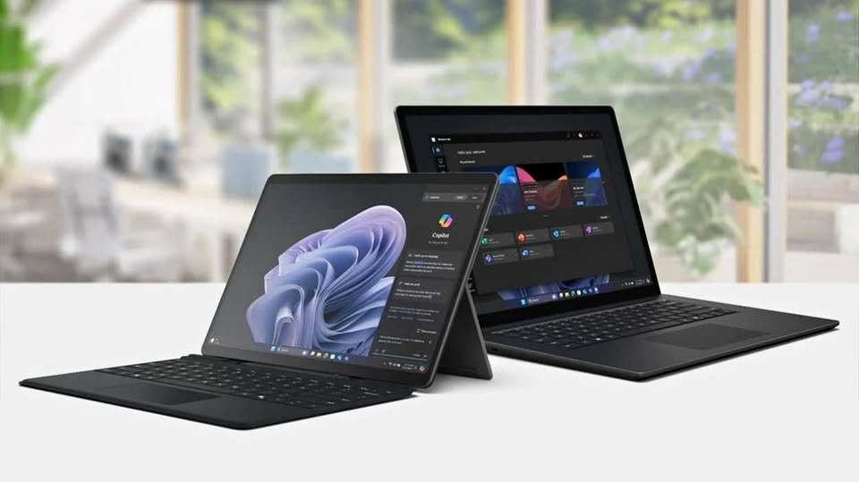 Representative photo of Microsoft Surface Laptop and Surface Pro for Business